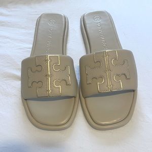 Tory Burch Double T Sport Slide